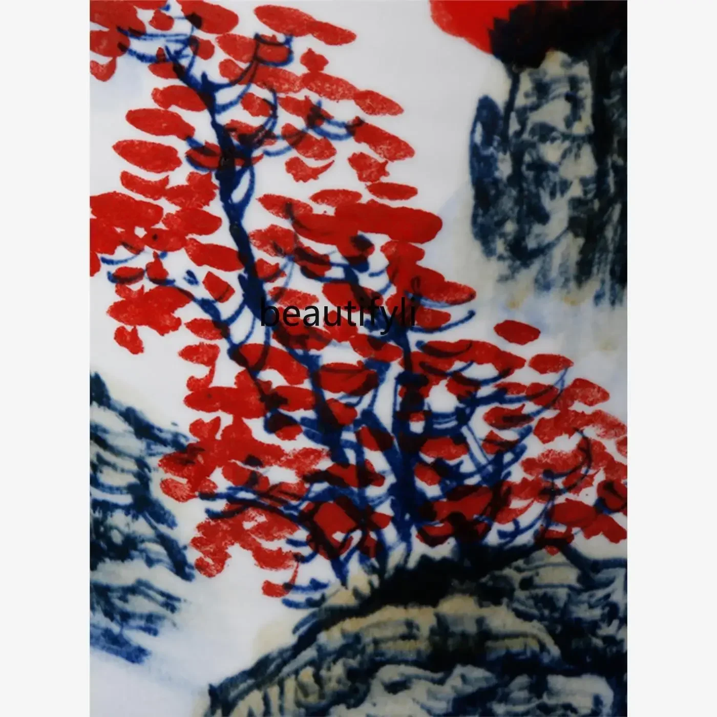 Фарфоровая ваза V Jingdezhen