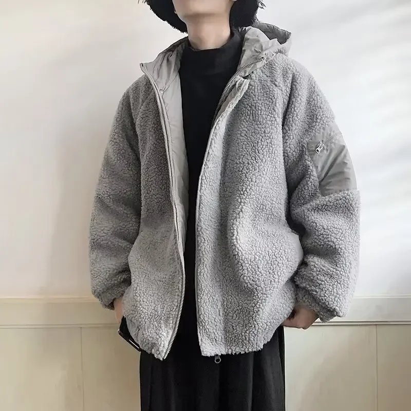 Новинка 2022 утолщенная овечья бархатная укороченная куртка теплая зимняя