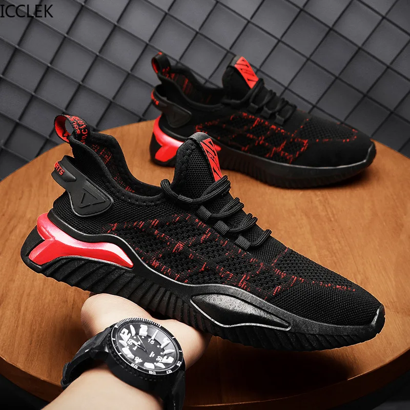 

2022 Sports Tide Shoes Breathable Mesh Casual Running Shoes Street Shooting Fashion Dady Shoes Spring/Summer New YouthMen'sShoes
