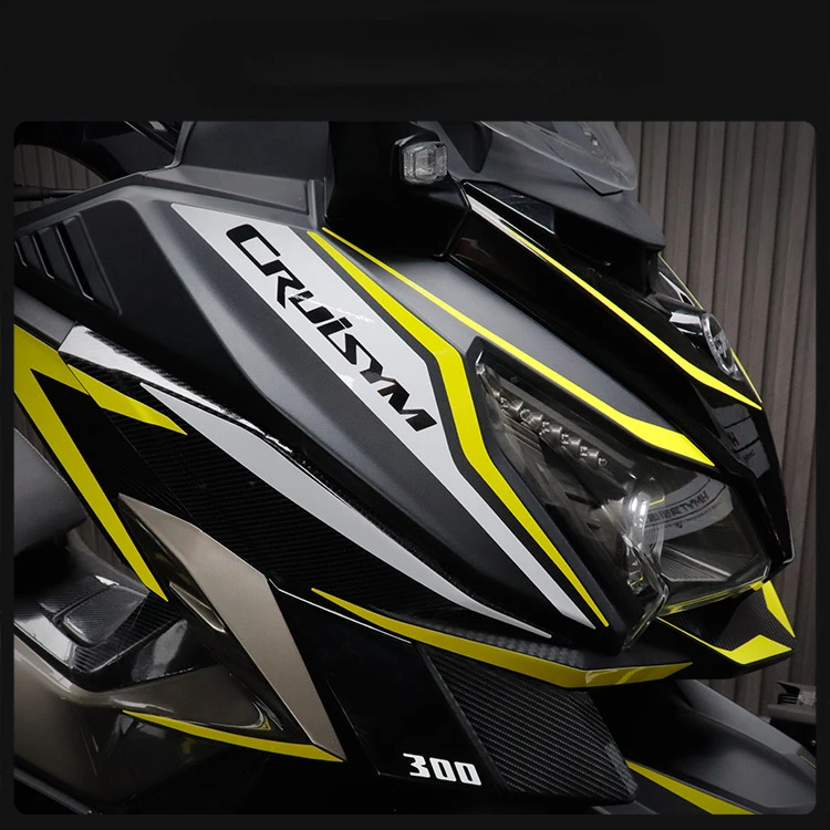 

Motorcycle Tank Pad Stickers For SYM CRUISYM300 CRUISYM 300 Scratch Resistant Protector Cover Sticker Decals