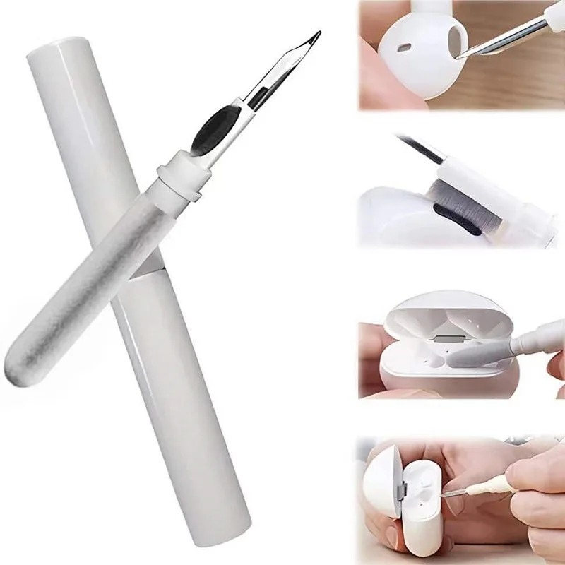 

Bluetooth Earphones Cleaning Tool for Airpods Pro 3 2 1 Durable Earbuds Case Cleaner Kit Clean Brush Pen for Xiaomi Airdots 3Pro