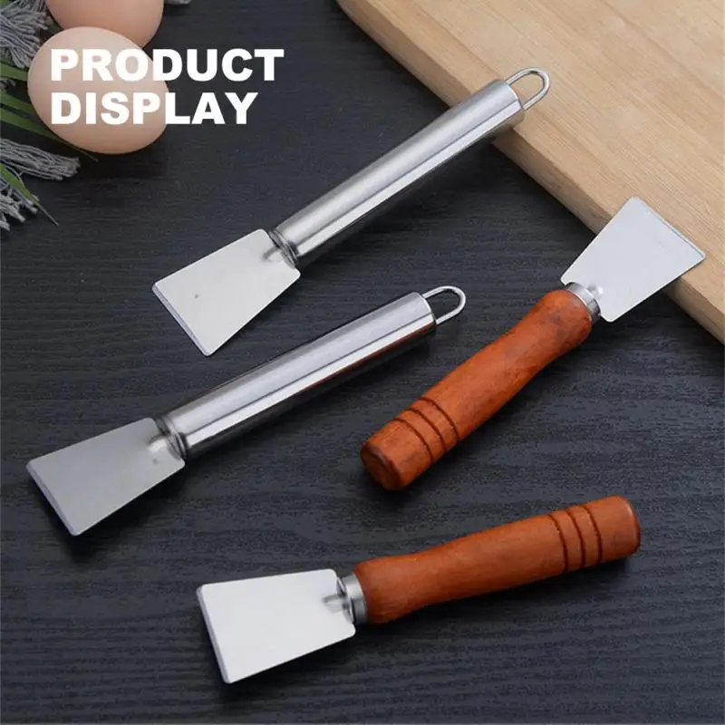

Household Stainless Steel Multi-function Cleaning Blade Iron Plate Kitchen Oil Refrigerator Ice Cleaning Shovel Kitchen Gadgets