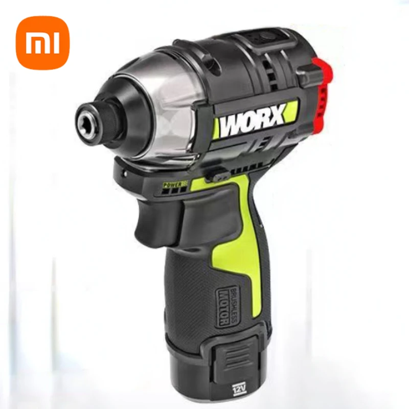 Шуруповерт ударный Xiaomi Worx WU132, 3300 нм, 12 В, об/мин