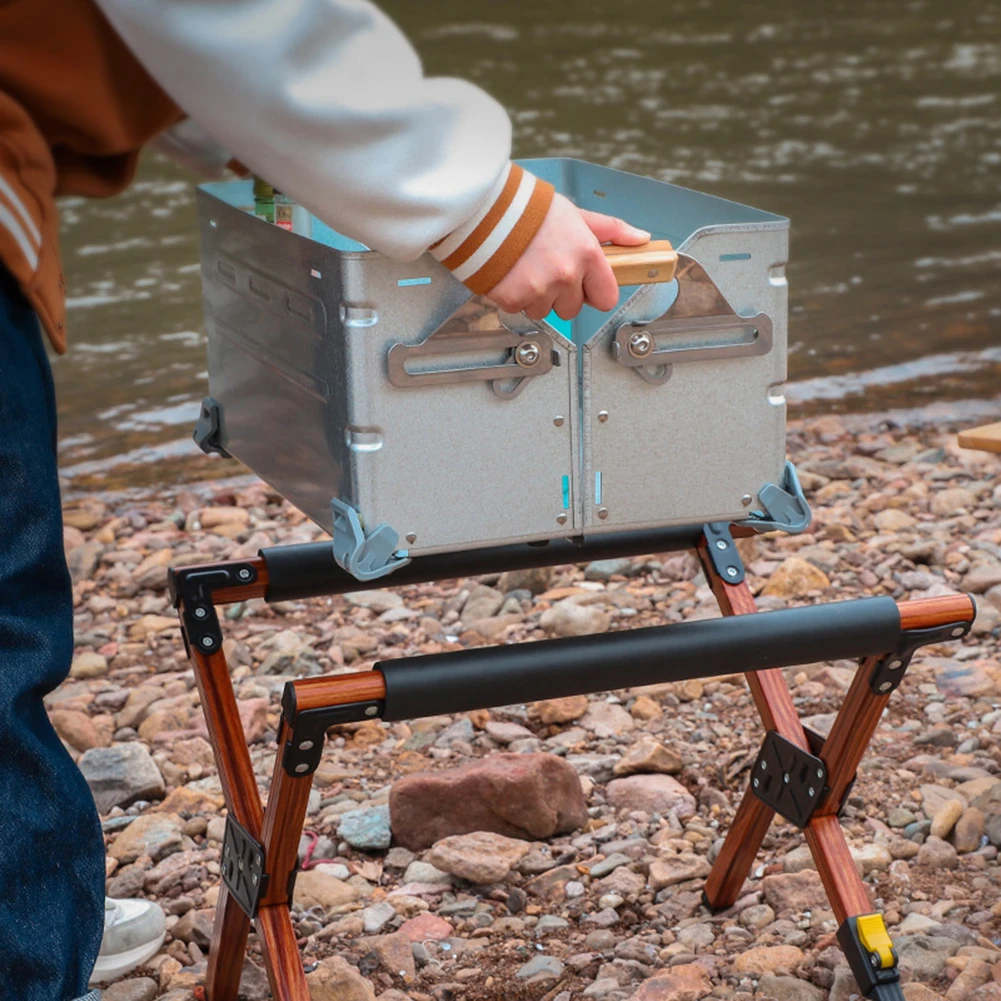 

Складная подставка для льда, алюминиевый сплав, охлаждающая подставка для ведра, аксессуары для кемпинга, пешего туризма, барбекю, пикника, ...