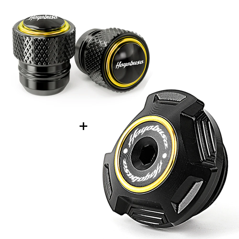 Для SUZUKI GSX1300R GSX 1300R Hayabusa 1999-2025 алюминиевые аксессуары для мотоциклов, крышка заливной горловины моторного масла, заглушка, колпачки клапанов шин