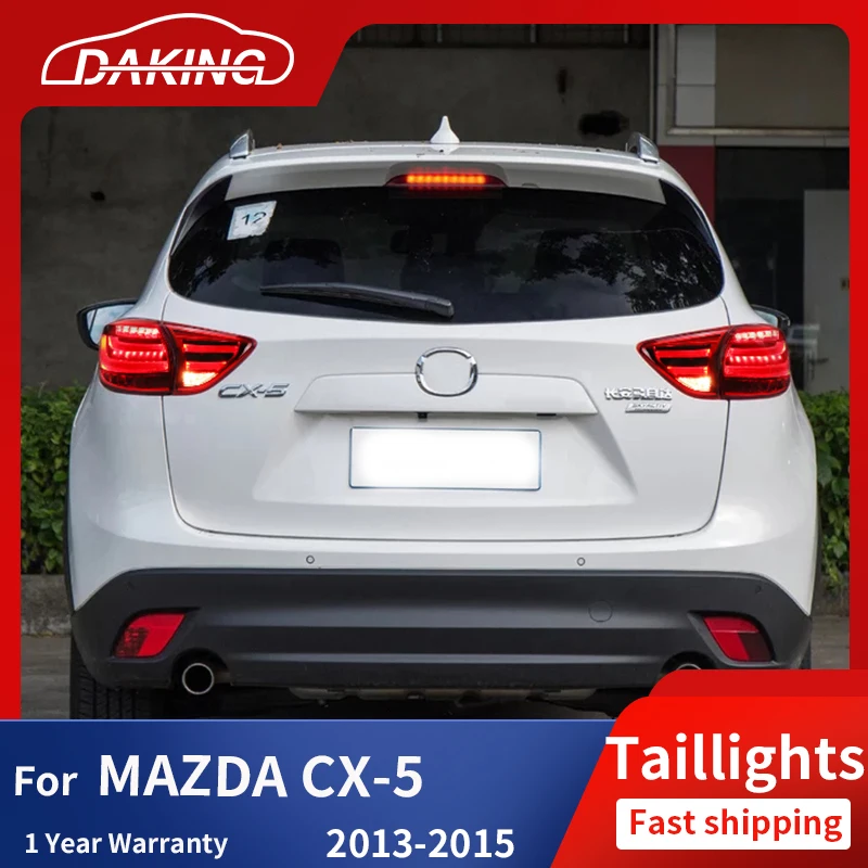

Car Styling Taillights For MAZDA CX-5 2013-2015 LED DRL Running Light Brake Reversing Parking Light Rear Lamps Auto Accessaries