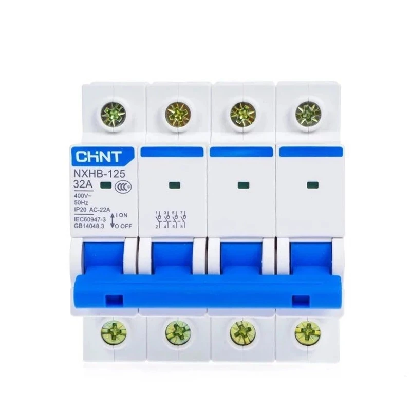 

CHNT CHINT NXHB-125 1P 2P 3P 4P Small Knife Circuit Breaker
