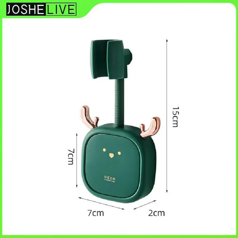 

Universal Shower Nozzle Fixed Seat Bracket Moisture-proof Shower Bracket Adjustable Shower Head Rack Shower Head Holder