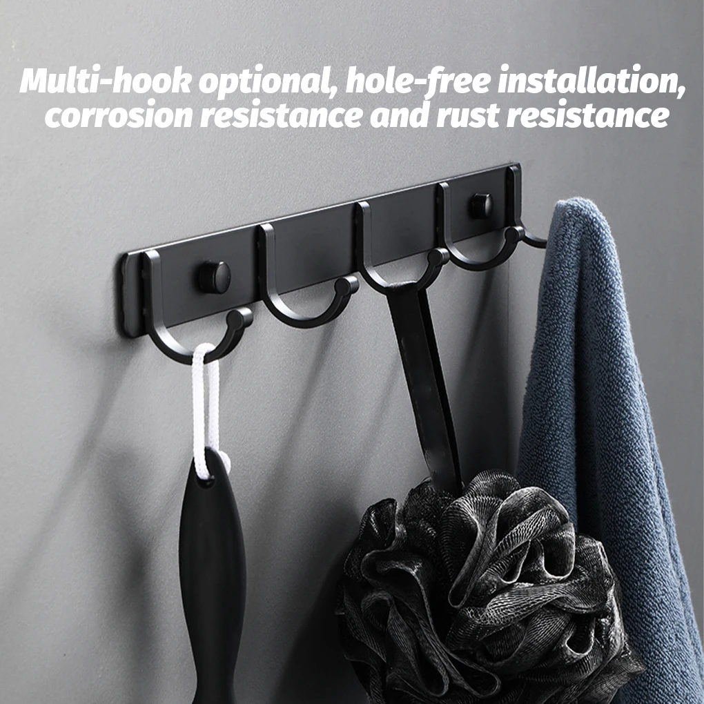 

Wall Mounted Hanger Household Bedroom Hat Towel Key Organizer Holder