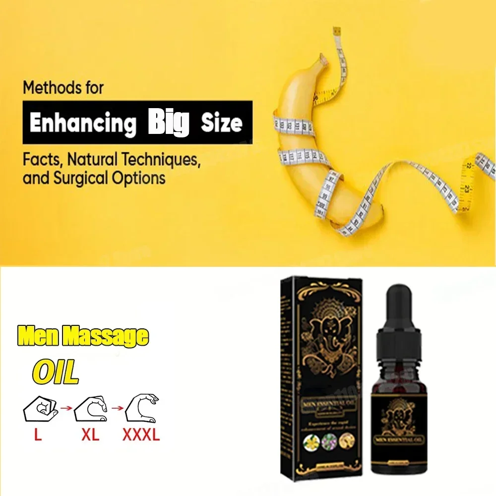 10 мл масло для мужчин увеличения естественная формула размера и силы увеличение