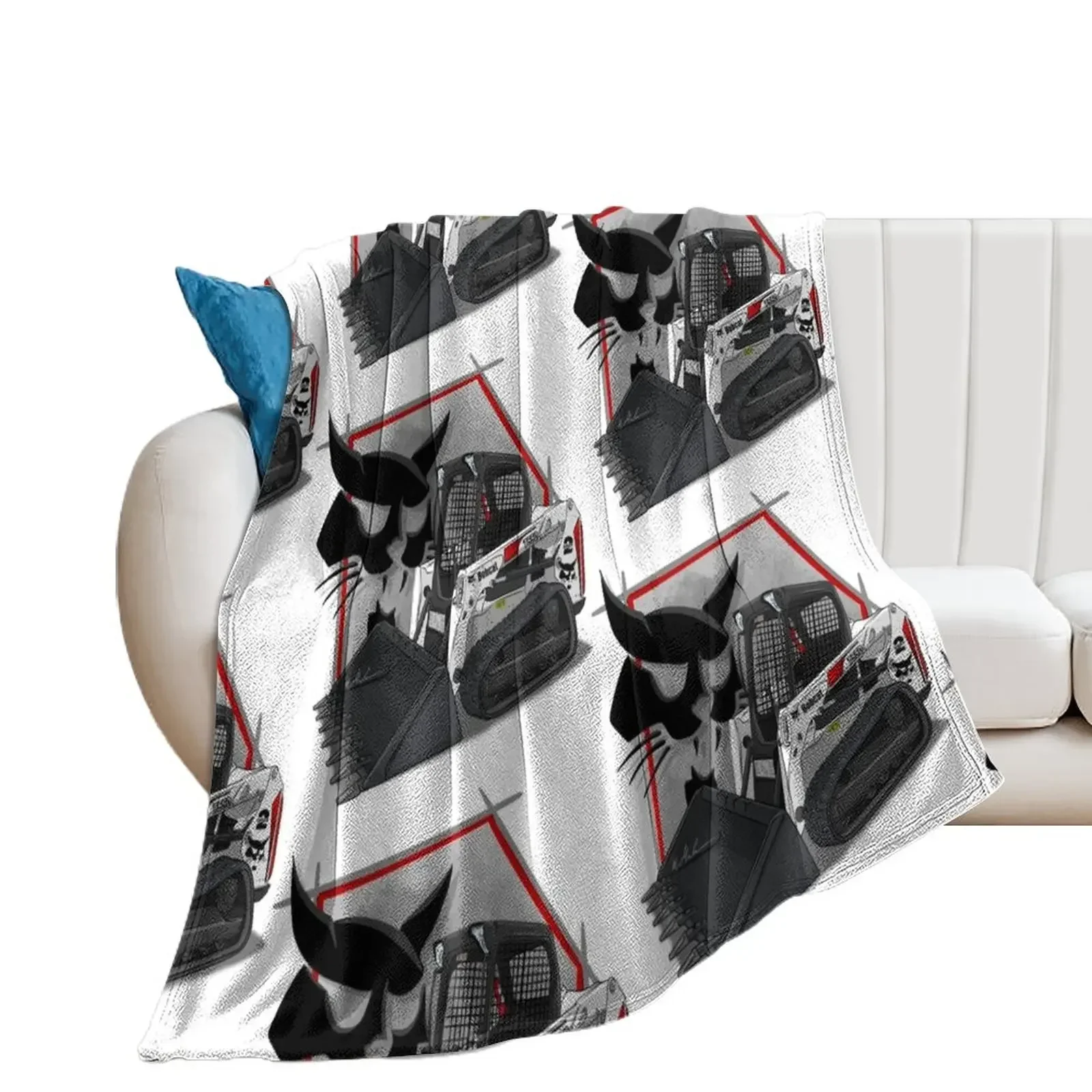 Плюшевый плед Bobcat