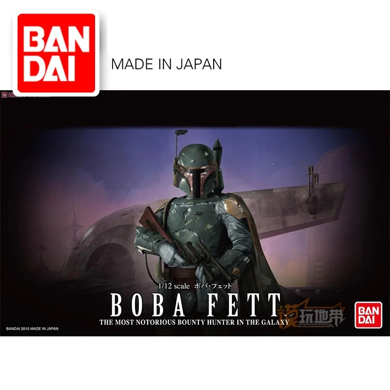 

ORIGINAL 1/12 BOBA FETT ANIME MODEL ACTION FIGURES ASSEMBLE MODEL KIT