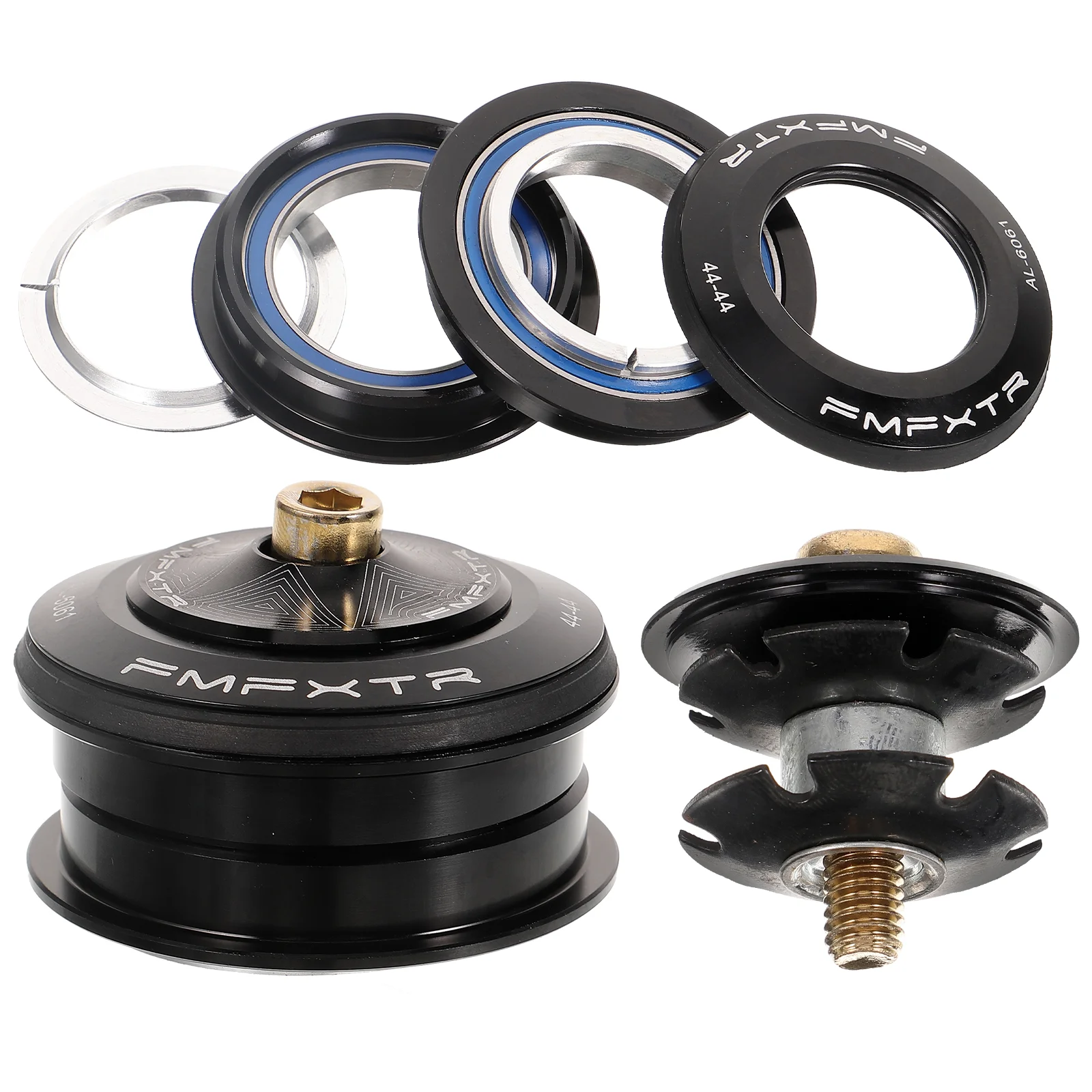 

Headphones Bike Bearing Headset Front Fork Stem Mountain Replacement Practical Steel Metal