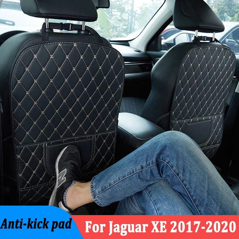 Для Jaguar XE 2017-2020 автомобильный противоударный коврик из искусственной кожи