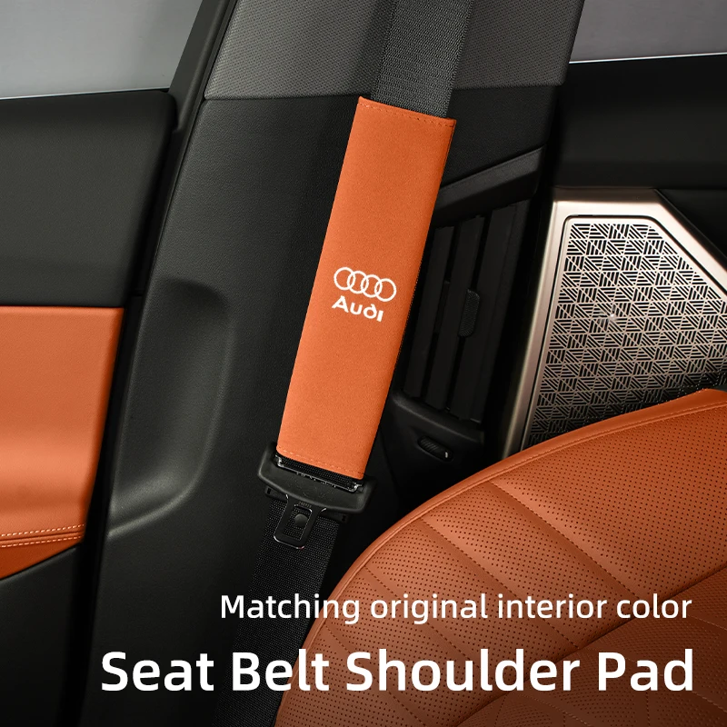 Наплечная Защита для автомобильного ремня безопасности чехол Pad Audi A1 A3 A4 A5 A6 A7 A8 Q2