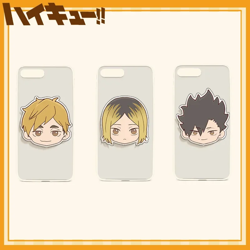 6 шт. аниме Haikyuu акриловый держатель для телефона масштабируемый кронштейн Hinata Shoyo