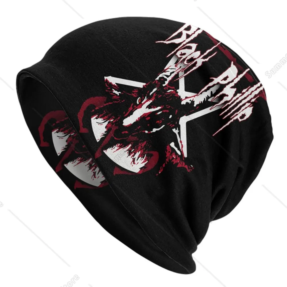 Phillip Goat Symbol Devil Bonnet Homme модные тонкие шапочки Skullies Бафомет Сатана Люцифер шапки для