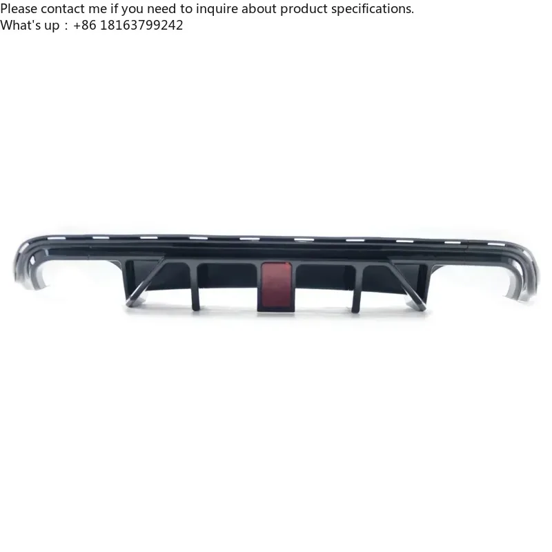 Фото Для Jeep Grand Cherokee SRT (модель с четырьмя выхлопными трубами) 2014-2022 (H-образный выхлоп) — задний бампер-диффузор, автомобильные аксессуары №5