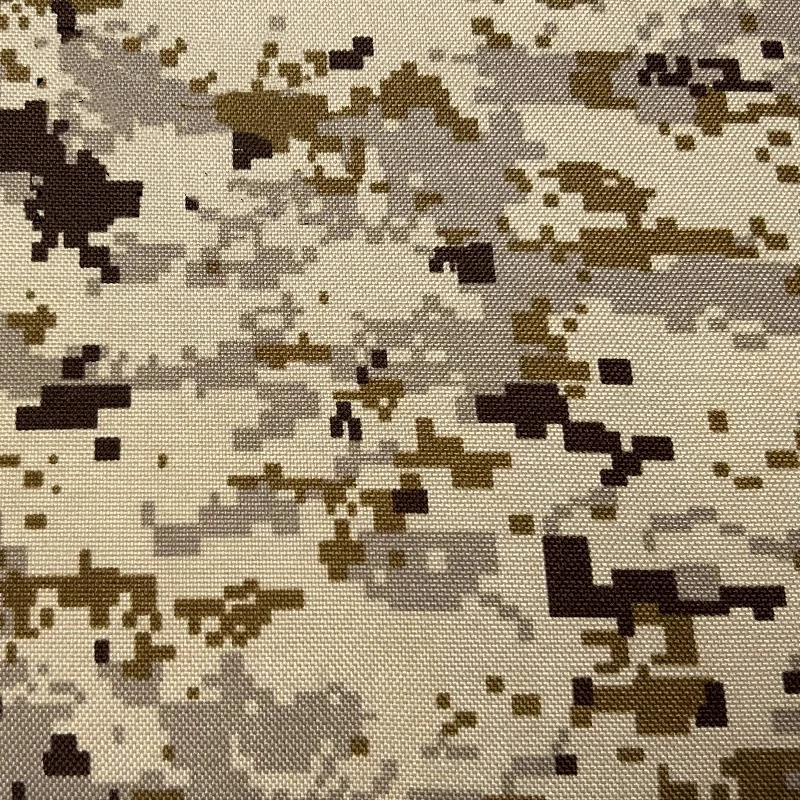 1000D полиэстер цифровая пустыня AOR1 камуфляжная ткань водонепроницаемый