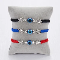 lucky blue evil eye couple bracelet for women men charm turtle elephant butterfly braided rope bracelet lover friend jewelry