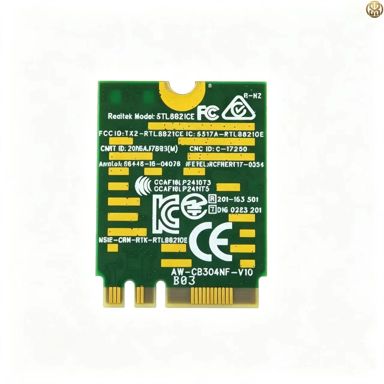 Фото AW-CB304NF RTL8821CE M.2 Двухдиапазонная Wi-Fi Bluetooth 4.2 беспроводная карта NGFF A/E Key сетевой адаптер для ноутбука №2