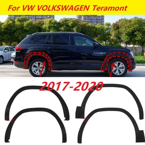 

Wheel arch tire upper trim strip For VW VOLKSWAGEN Teramont 2017 2018 2019 2020