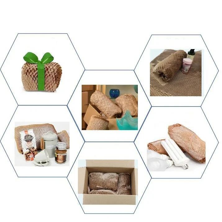 Промоакция коричневая Экологически чистая сотовая бумага размером 19 6 дюйма x