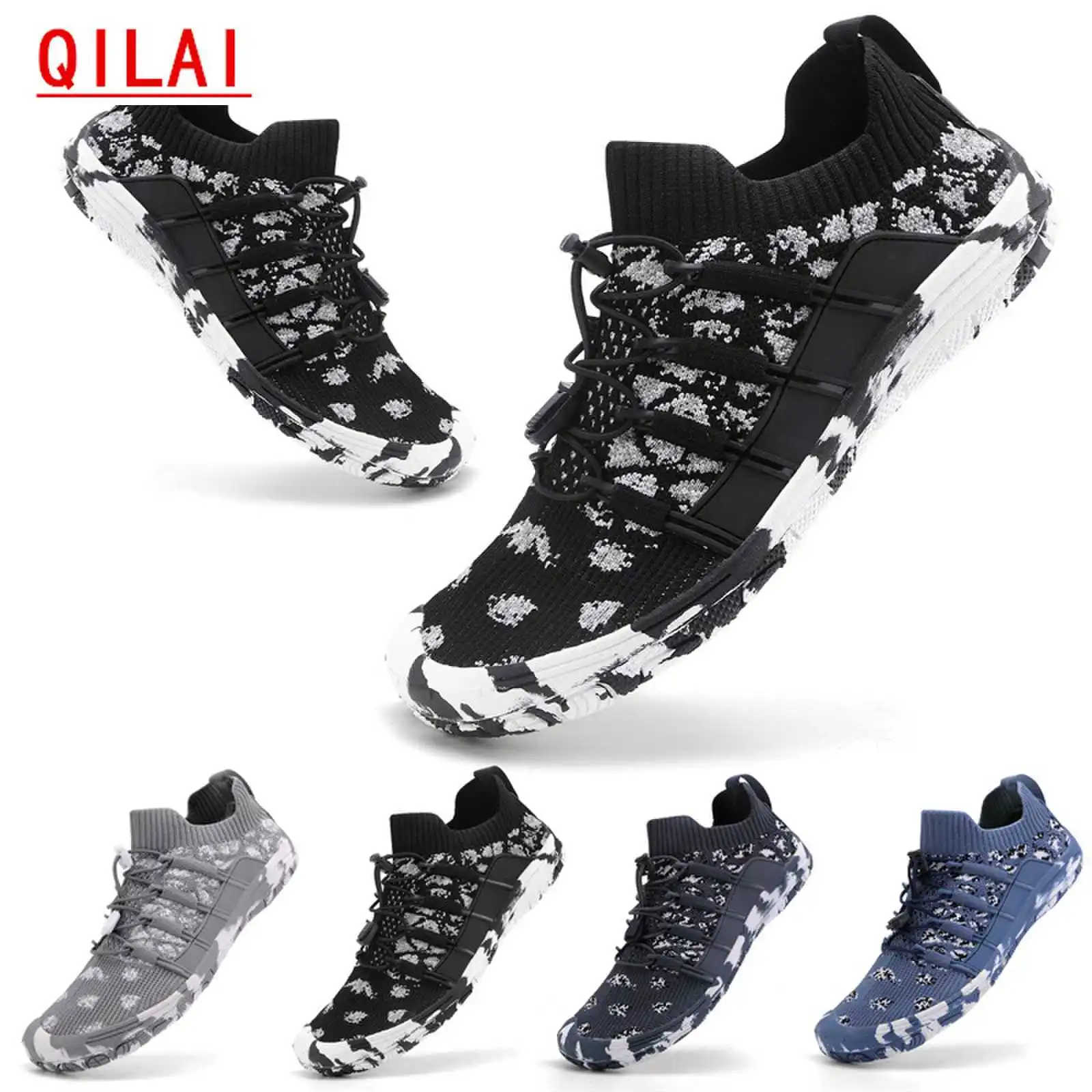 

2022 Fashion Couple Fitness Shoes Men and Women Casual Sports Shoes Cycling Beach Diving Multifunctional Shoes