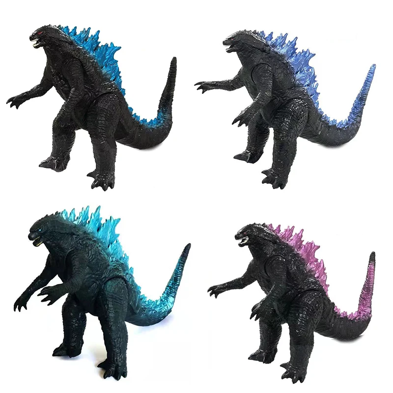 

4 Style Godzilla Model King Of The Monsters Oversized Gojira 21cm Pvc Figma Soft Glue Movable Joints Action Figure Toys Gift