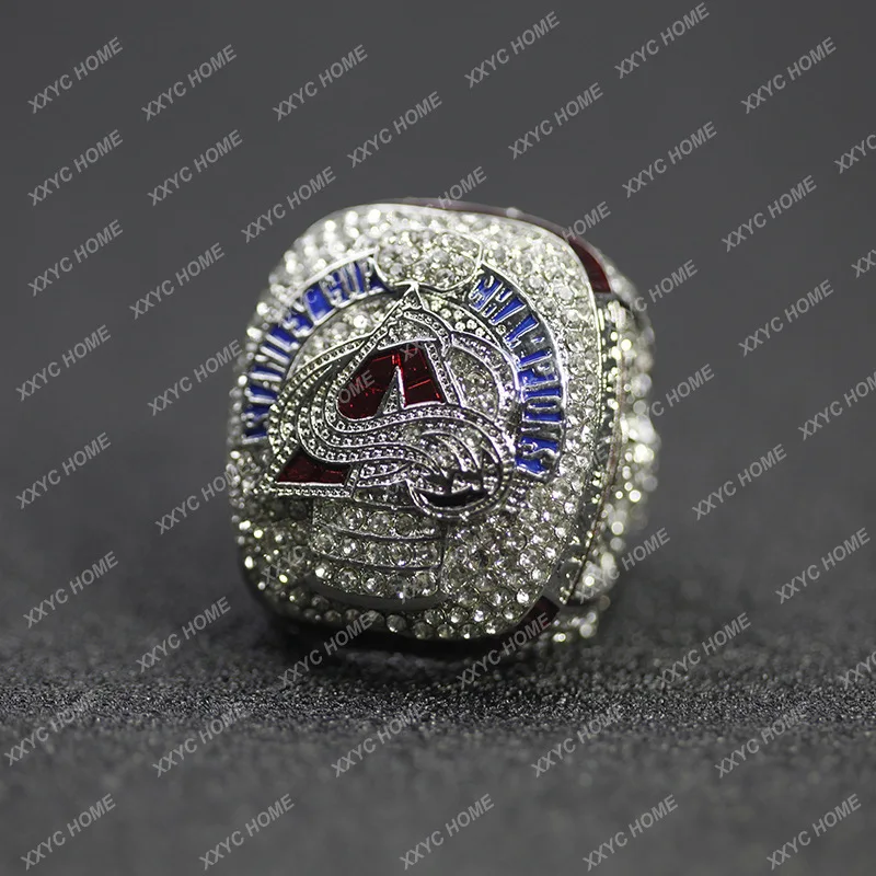

2022 New Colorado Avalanche No. 92 Landeskog Ice Hockey Champion Ring