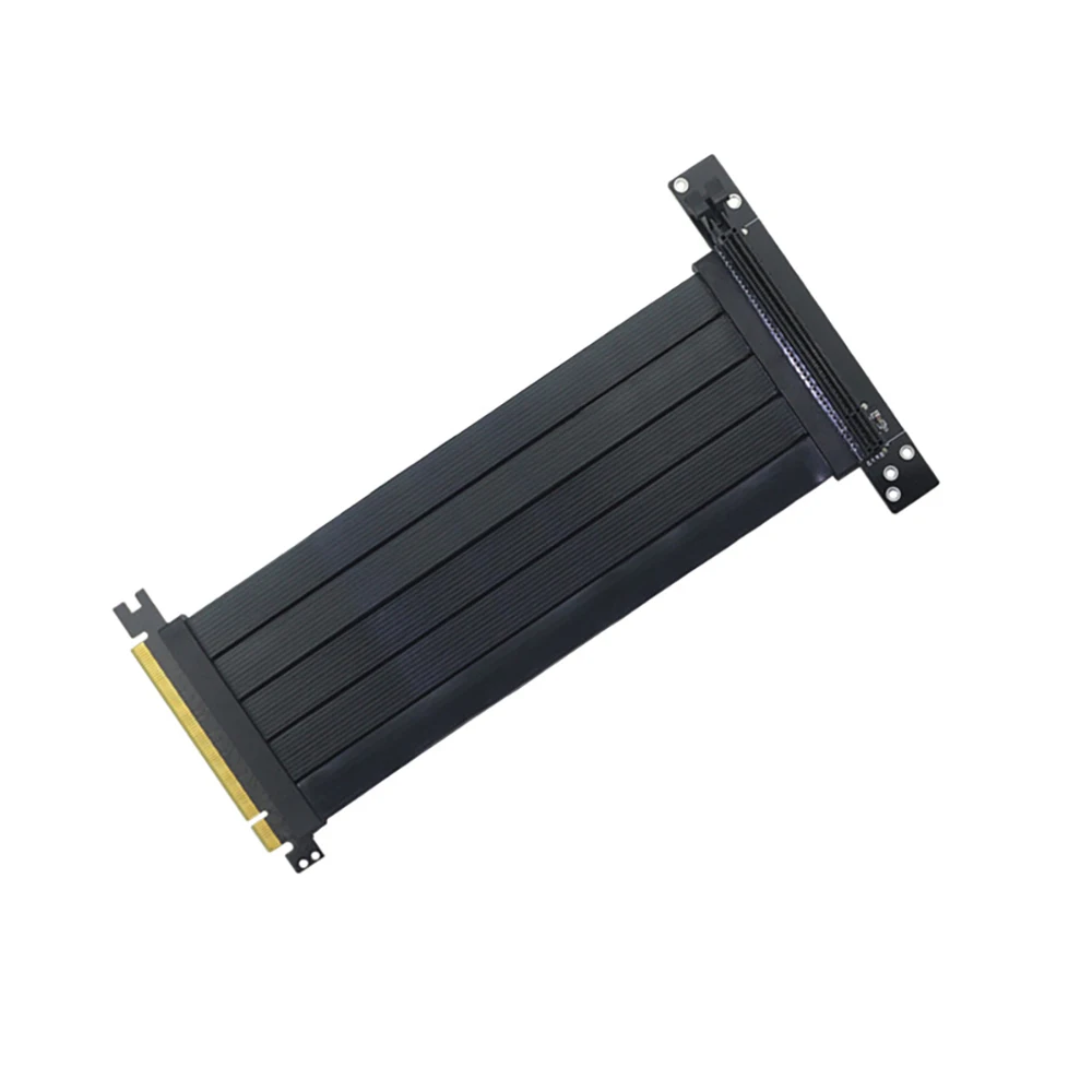 

Video card extension adapter PCIE 3.0 4.0 x16 vertical video card right angle 90 degree adapter expansion card