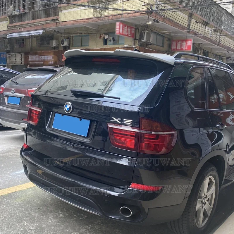 

Спойлер на крышу для BMW X5 E70 2006-2013 года, заднее крыло из АБС-пластика, заводской стиль, комплект аксессуаров для корпуса