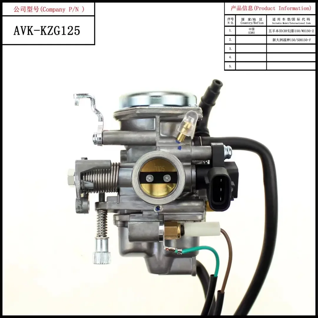 Оригинальный карбюратор для мотоцикла топливная система HONDA