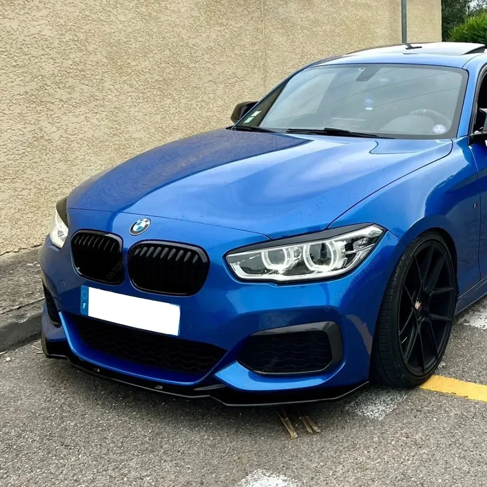 Для BMW 1 серии F20 F21 M Sport Hatchback 2011-2019 передний бампер автомобиля спойлер сплиттер