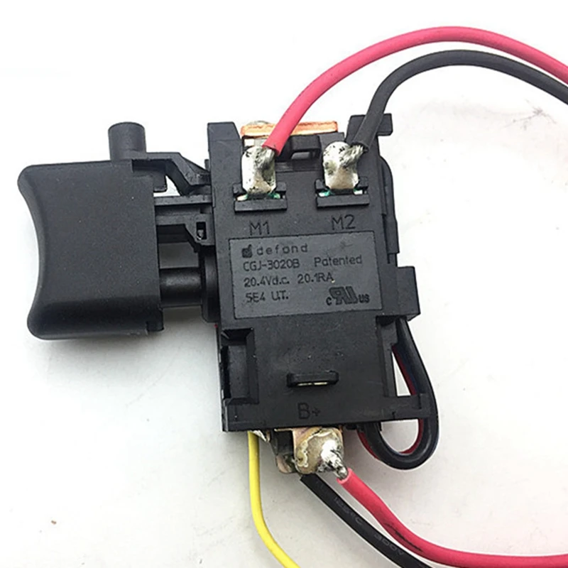 Переключатель для Макиты 638887 -6 HP457D DF457DWE DF457D HP347D DF347D DF347DWE Аккумуляторная