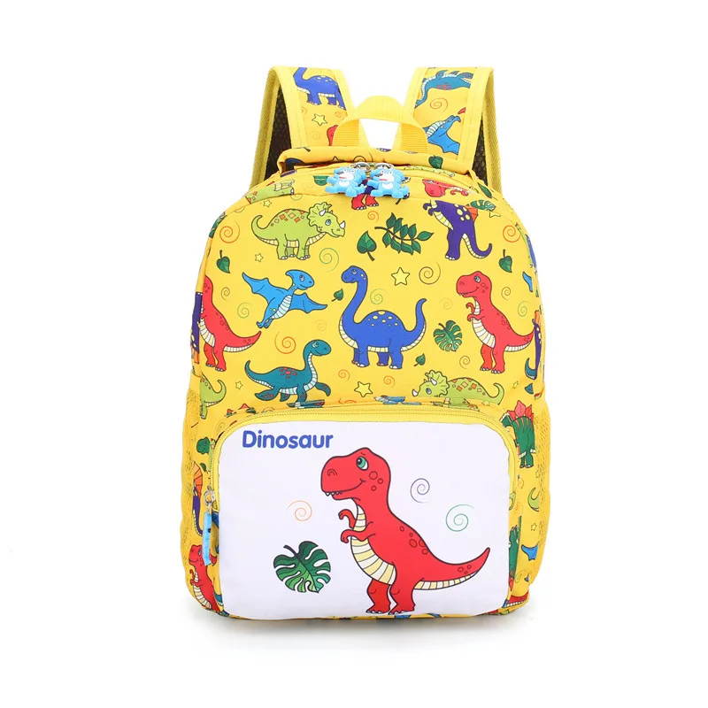 3-6 Years Old Girls Boys Dinosaur Cartoon School Bags New Children Cute Fashion Nylon Backpacks for Travel Kids Small Bag Hot