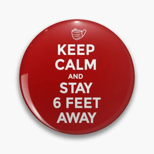 

Заколка на лацкан с надписью «Keep Calm And Stay», на заказ