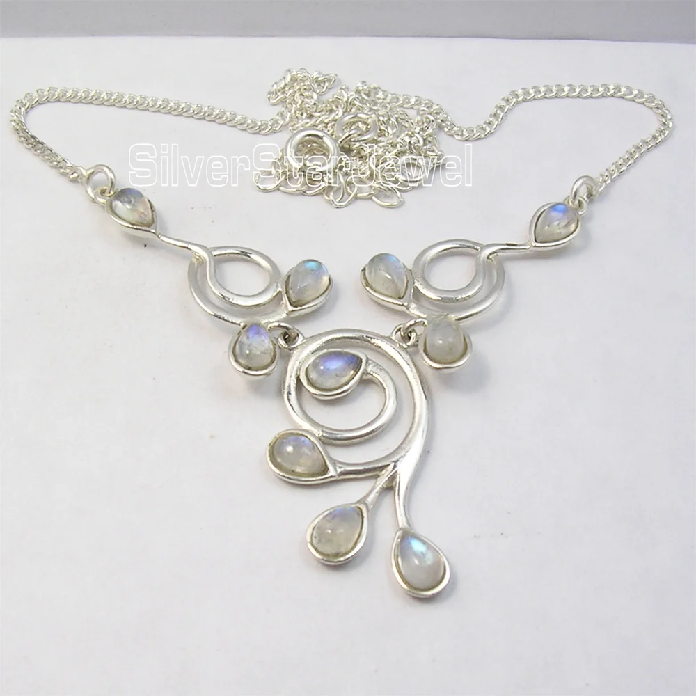 

Semi-precious Stone SET Necklace 16.8" 9.6 Gram