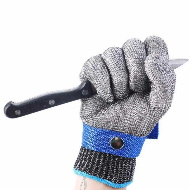 

1 шт., износостойкие перчатки из нержавеющей стали для защиты рук