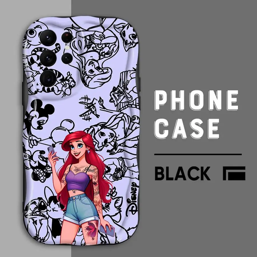 Фото Чехол Queen Purple для Samsung Galaxy S21 S23 FE S20 S24 Plus S25 Ultra S22 S23+ S24+ — мягкий чехол для телефона №2