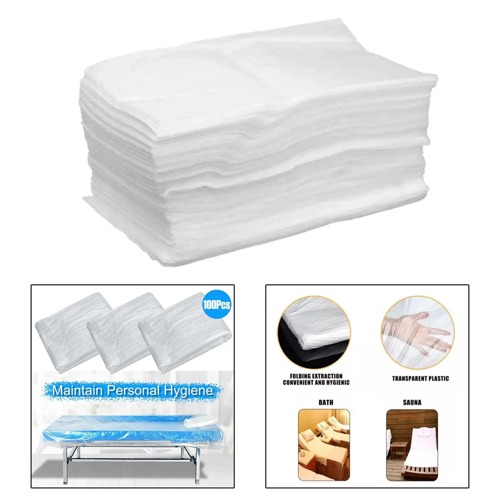 S Protector For Beauty Salon Hotels Waxing Lash Bed 90cmx180cm