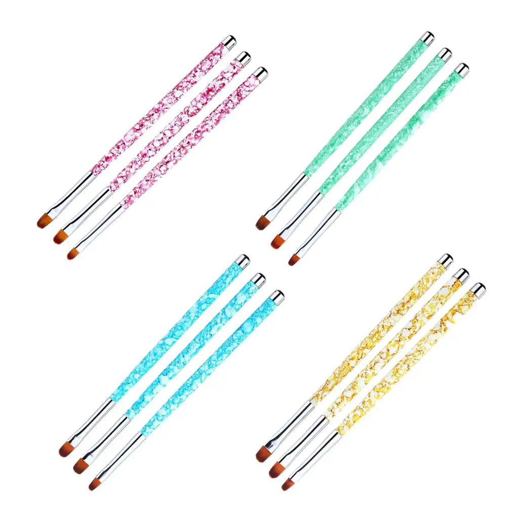 

3x Tool Fashion Design Painting Brushes Carving Dotting Drawing Pen