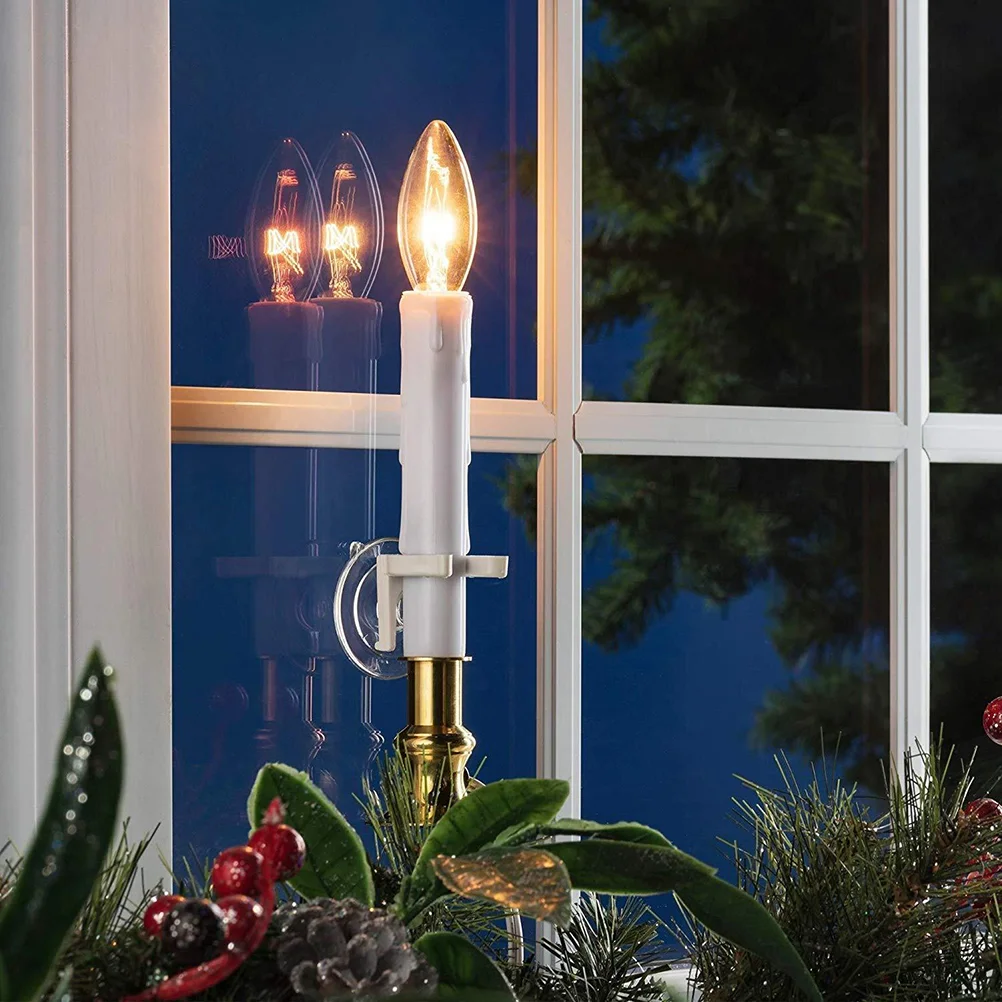 8 шт. держатели для электрических оконных ламп присоски зажим светильника