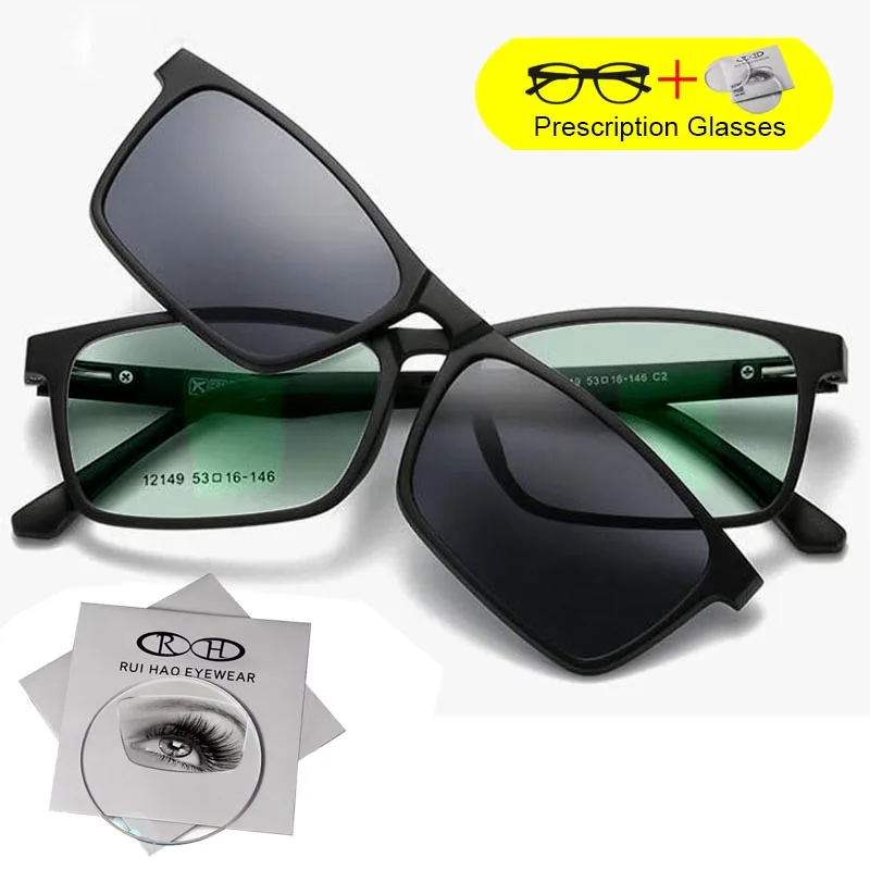 Индивидуальные Рецептурные очки TR90 рецептурная оправа для очков с 5 шт. зажимами