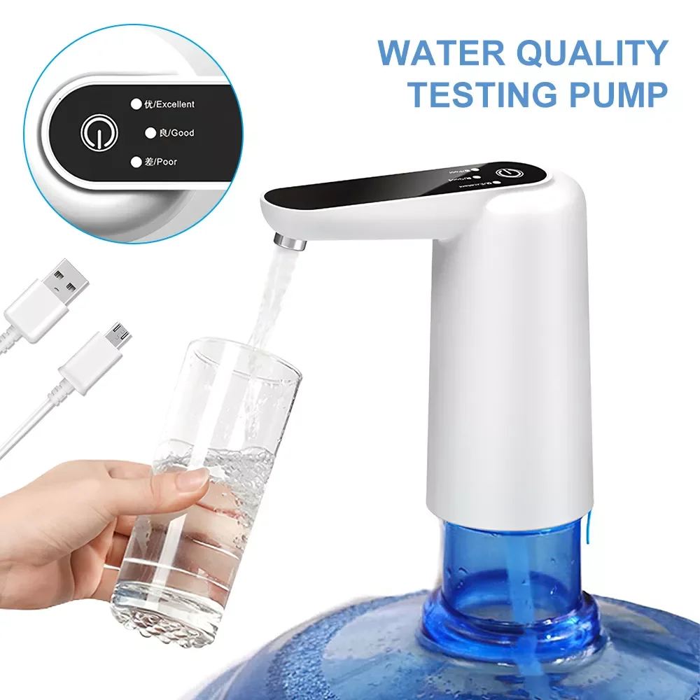 

Automatic Water Dispenser USB Charging 5 Gallon Water Bottle Pump One-Click Wireless Electric Drinking Pump For Household