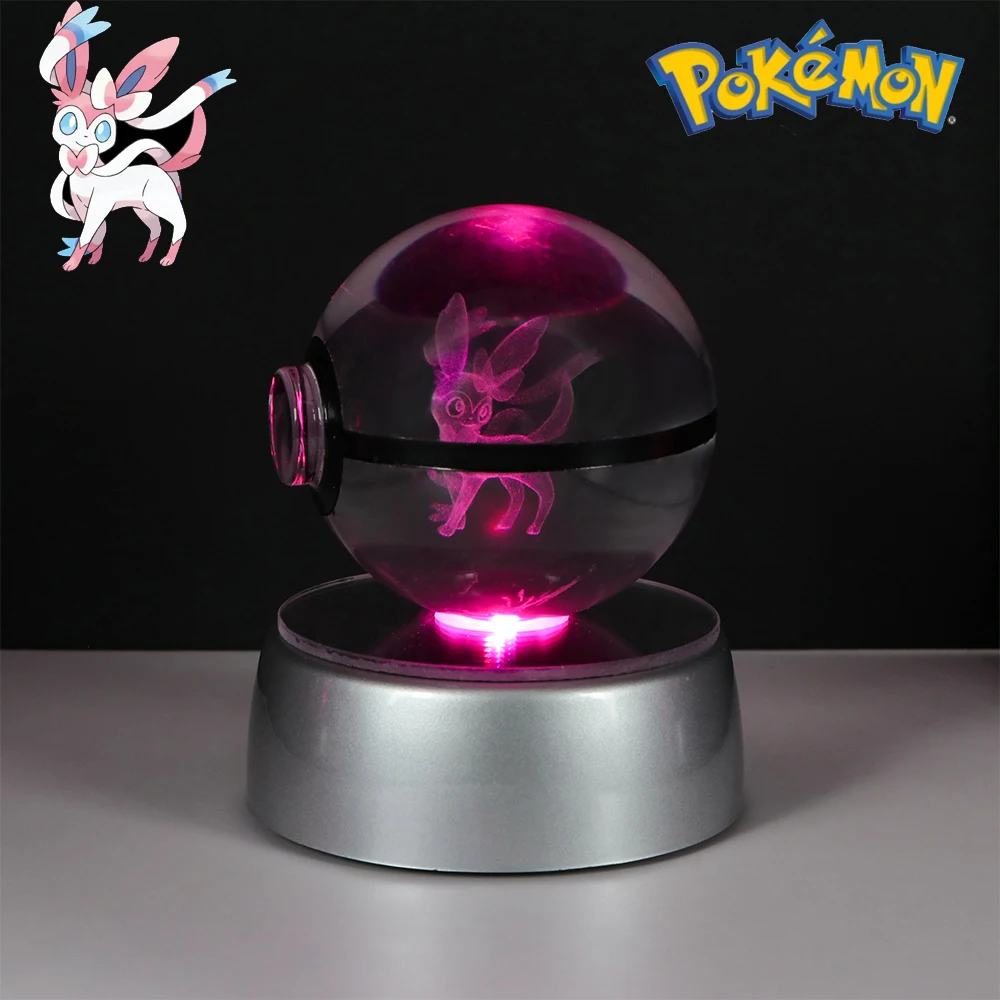 TAKARA TOMY Pokemon Cristal 3D ночник