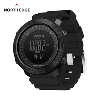 north edge mens professional diving smart watchscuba diving 50m altimeter compass digital clock swimming digital watch