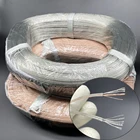 500 м Медь Луженая 2-прозрачный сердечник Параллельные Провода Цветок кабель Водонепроницаемый светодиодный светильник держатель провода 30awg мягкий ПВХ кабель для зарядки