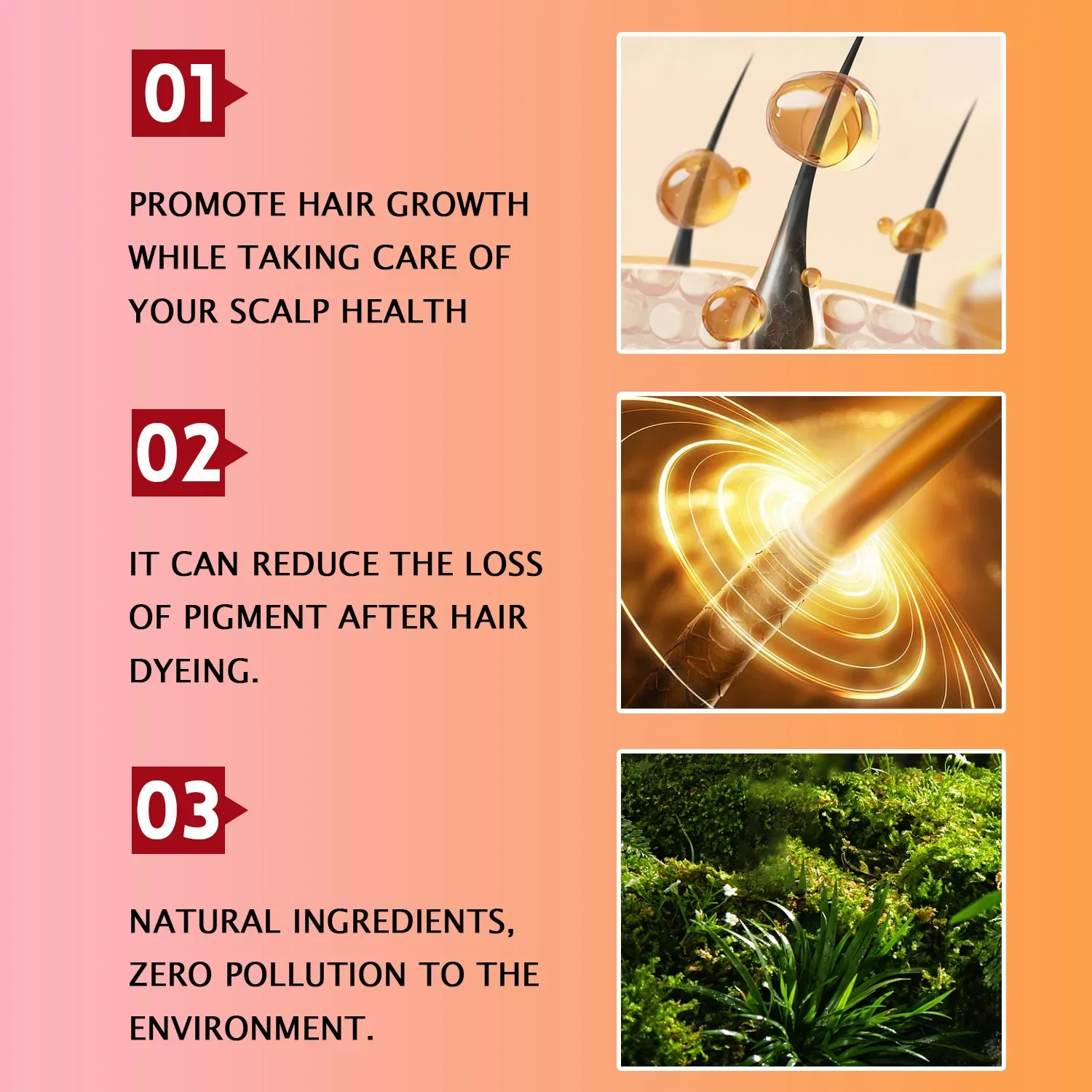 Шампунь Batana для ухода за волосами увлажняющий шампунь кожи головы