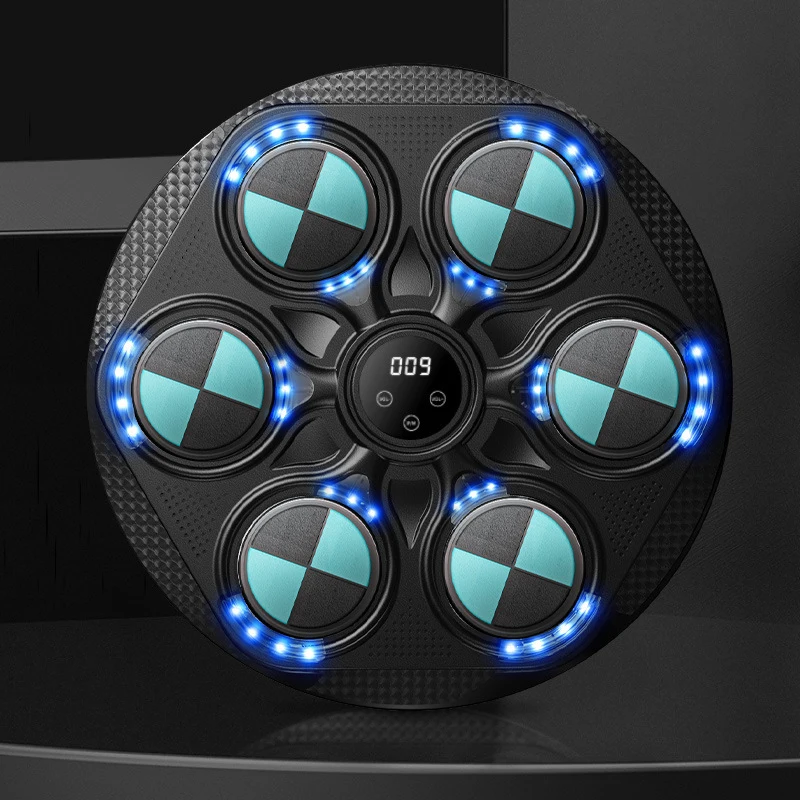 Умная музыкальная боксерская груша Bluetooth для тренировок по реакции и спаррингу, настенный тренажер для фитнеса для взрослых и детей (art.: 3920da472f381) - 3920da472f381
